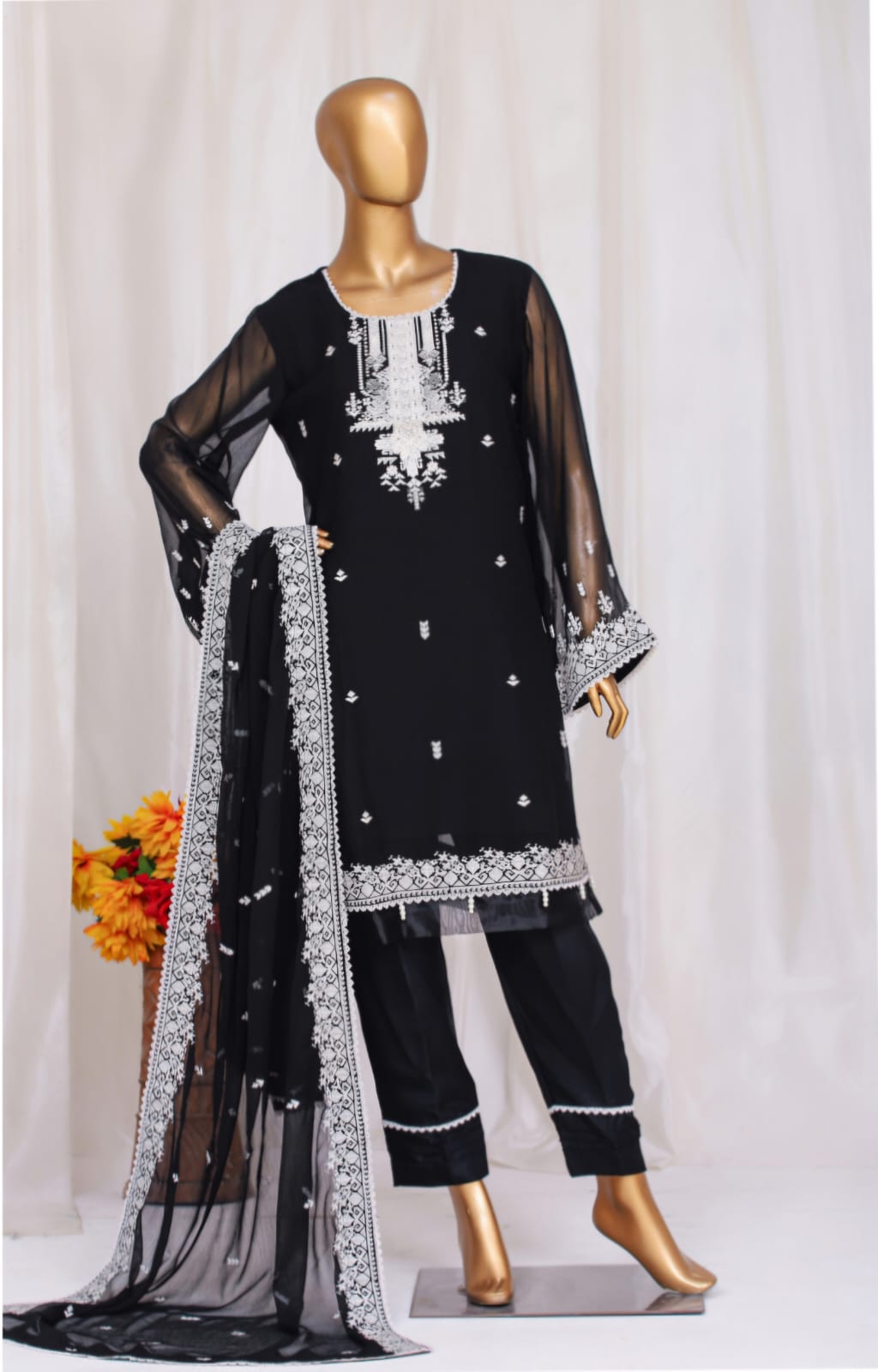 3 Piece Suit(Black)